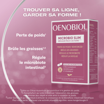 Fiche produit - Oenobiol Microbioslim - perte de poids