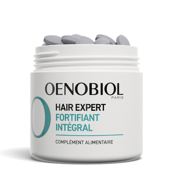 Visuel packshot pot ouvert - Hair Expert Fortifiant intégral Oenobiol
