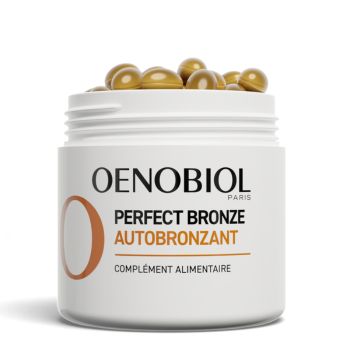 Visuel packshot - Pot ouvert - Perfect Bronze autobronzant Oenobiol