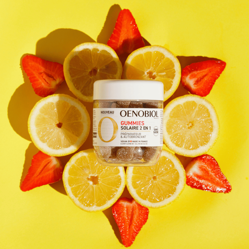 Fiche produit - Oenobiol gummies Solaire 2en1 - visuel 2