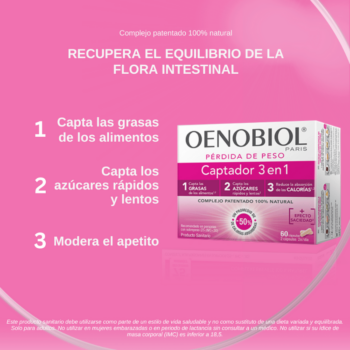 captador 3en1 presentation - Recupera el equilibrio de la flora intestinal