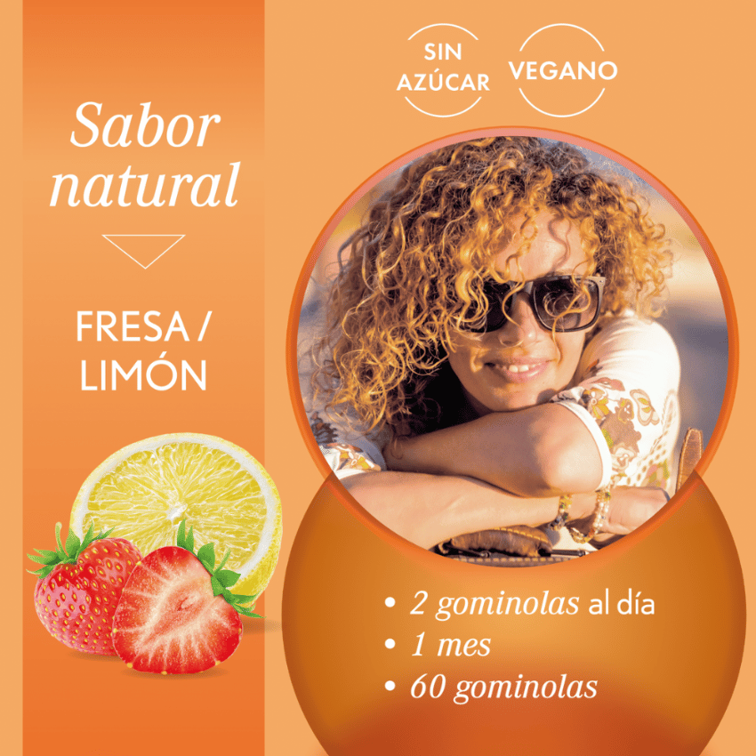 Gominolas oenobiol solar 2en1 - un mes