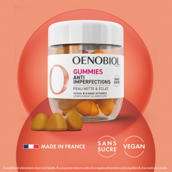oenobiol gummies anti imperfection présentation