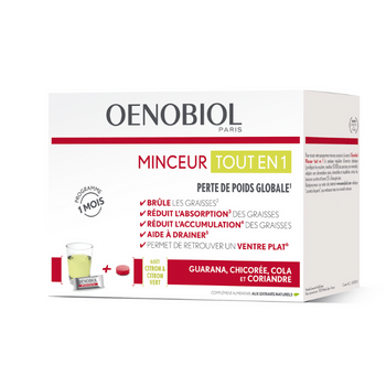 Packshot oenobiol minceur tout en 1