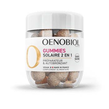 Visuel packshot - Oenobiol Gummies Solaire 2en1