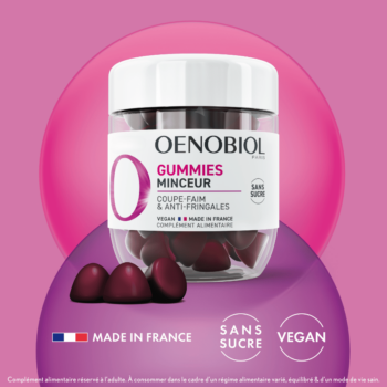 Fiche produit - Presentation gummies minceur oenobiol
