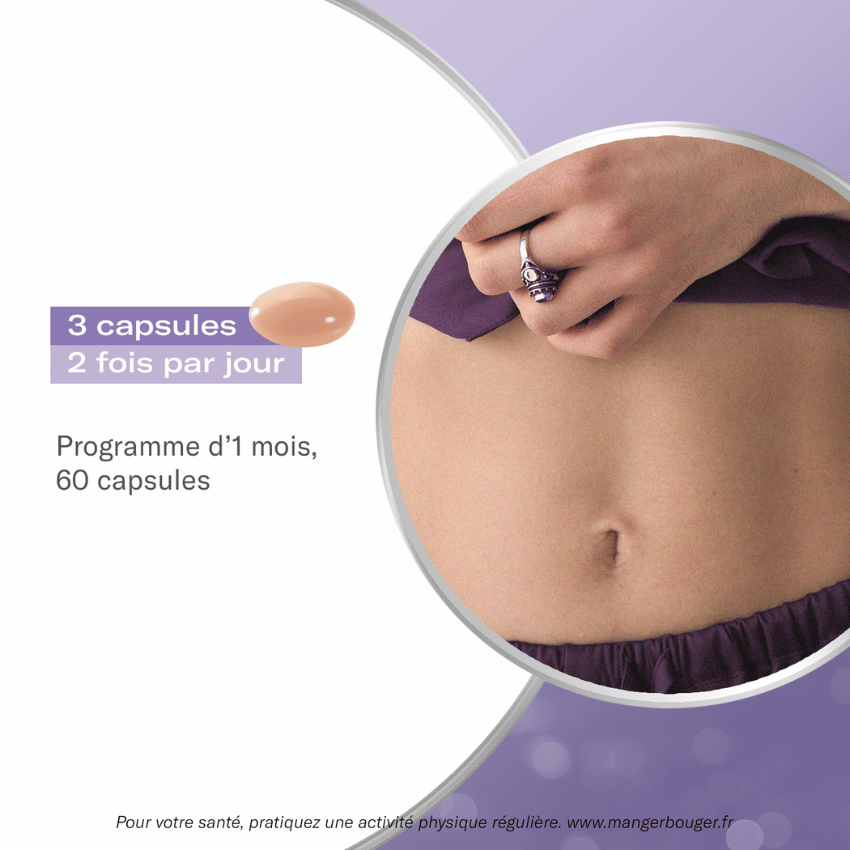 Fiche produit Ventre Plat - conseil d'utilisation 1 capsules